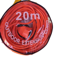 Оранжев удължителен кабел в различни размери: 10, 20 и 30 метра, снимка 2 - Кабели и адаптери - 44649498