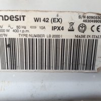 Продавам пералня Indesit WI 42 на части , снимка 2 - Перални - 32176170