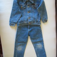 Детски дънков комплект - яке и панталони, снимка 1 - Детски комплекти - 30157685