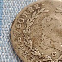 Сребърна монета 20 кройцера 1796г. Франц втори Гунзбург Свещена Римска Империя 13703, снимка 4 - Нумизматика и бонистика - 42915201