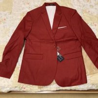 Червено елегантно мъжко сако, снимка 2 - Сака - 38245655