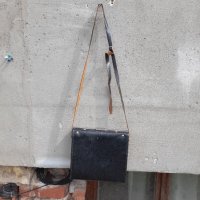 Стара кожена чанта,калъф, снимка 1 - Други ценни предмети - 40876462