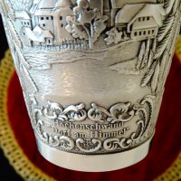 Чаша от калай Höchenschwand. , снимка 2 - Антикварни и старинни предмети - 37783591