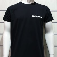 Нова мъжка тениска с трансферен печат SECURITY , снимка 5 - Тениски - 30163003