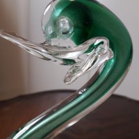 Лебед от цветно стъкло Murano , снимка 6 - Колекции - 31716504
