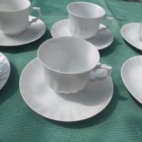 Баварски порцелан чаши за чай, снимка 3 - Сервизи - 33948291