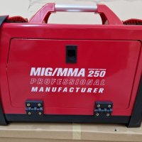 ПРОМОЦИЯ! Електрожен + Телоподаващо MIG-MMA -250 Ампера МАX PROFESSIONAL- Телоподаващ Апарат, снимка 5 - Други машини и части - 40339103