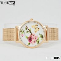 Timex Boutique TW2U19000 Floral Rose Gold, снимка 3 - Дамски - 39042213