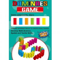 Игра Dominoes 42 части, снимка 2 - Образователни игри - 31848499