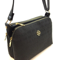 Елегантна дамска чанта с дълга дръжка за рамо, снимка 3 - Чанти - 44553428