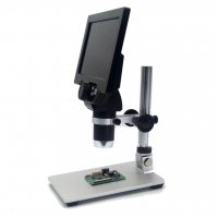 Дигитален микроскоп MUSTOOL G 1200X/HDR/1080FHD/12MP/LED/3000 mAh/ алуминиев статив, снимка 8 - Ремонт на телефони - 31391472