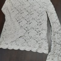 Дантелена блузка, снимка 1 - Блузи с дълъг ръкав и пуловери - 30805023