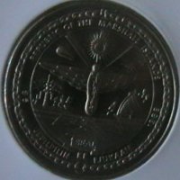 5 долара 1988, Маршалски острови, снимка 2 - Нумизматика и бонистика - 31981034