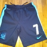 Манчестър Сити гащета #7 R.Sterling Away  2015-16 Nike размер 147-158cm, снимка 1 - Футбол - 29828680