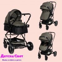 Детска количка ZI Lana 2 в 1, снимка 2 - Детски колички - 38373627