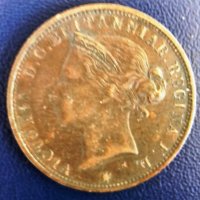 Монета Джърси - 1/12 Шилинг 1877 г. Кралица Виктория, снимка 2 - Нумизматика и бонистика - 31741607