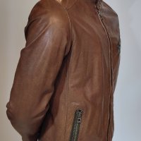 Мъжко кожено яке от естествена кожа - BOSS , Strellson, снимка 14 - Якета - 42707153
