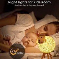 Нова Ръчно Изработена Лампа-Овца: Идеален Подарък за Деца детска стая, снимка 2 - Други - 42647589