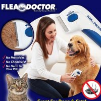 Електрически гребен против бълхи за домашни любимци Flea Doctor, снимка 7 - За кучета - 32192714