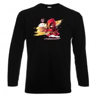 Мъжка тениска Marvel Deadpool 2  Игра,Изненада,Подарък,Геймър, , снимка 2 - Тениски - 36790532