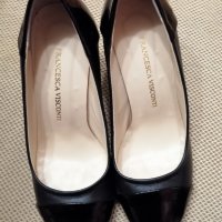 Елегантни удобни обувки FRANCESCA VISCONTI естествена кожа №38, снимка 5 - Дамски елегантни обувки - 30976123