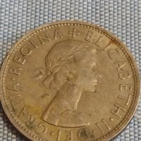 Рядка монета половин крона 1962г. Англия Елизабет втора за КОЛЕКЦИОНЕРИ 30368, снимка 5 - Нумизматика и бонистика - 44490225