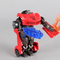 Детски метален трансформърс кола - робот, снимка 3 - Коли, камиони, мотори, писти - 42120068