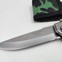 Нож сгъваем стоманен с дървена дръжка , снимка 3 - Ножове - 39757347