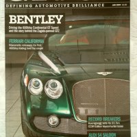 Списание "Great Cars" - английско списание за луксозни автомобили, януари 2009г., снимка 1 - Списания и комикси - 30147155