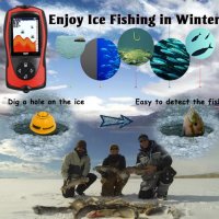 Сонар за риболов безжичен сонар Лъки с цветен LCD дисплей FF1108-1CW, снимка 13 - Такъми - 37005829