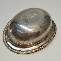 Сребърна купичка, снимка 6 - Антикварни и старинни предмети - 29935374