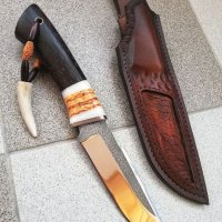 Ръчно изработен ловен нож от марка KD handmade knives ловни ножове, снимка 16 - Ножове - 34478488