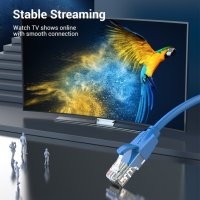 Vention Кабел LAN UTP Cat.6 Patch Cable - 2M Blue - IBELH, снимка 18 - Кабели и адаптери - 44231284