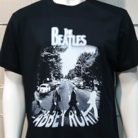 Нова мъжка тениска с дигитален печат на музикалната група The Beatles - Abbey Road, снимка 3 - Тениски - 36869577