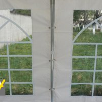 Професионална шатра 6х8м, водоустойчив PVC брезент 500гр/м2, снимка 11 - Други - 29174549