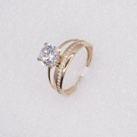 Златни годежни пръстени 14 К, снимка 12 - Пръстени - 38668899
