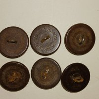 Военни царски бакелитови копчета Царство България - 10 броя, снимка 6 - Антикварни и старинни предмети - 44309981