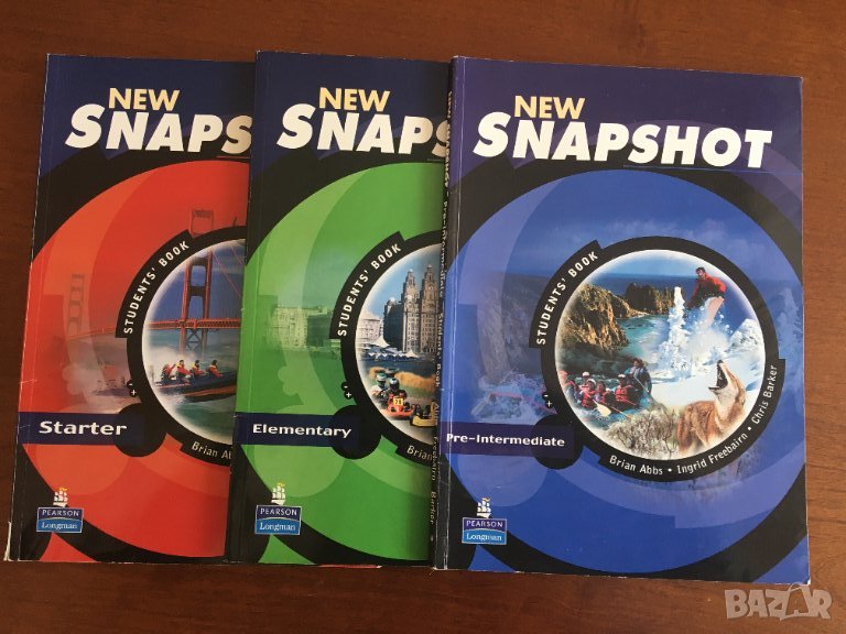 NEW SNAPSHOT Elemenтаry Longman учебници по английски език, снимка 1