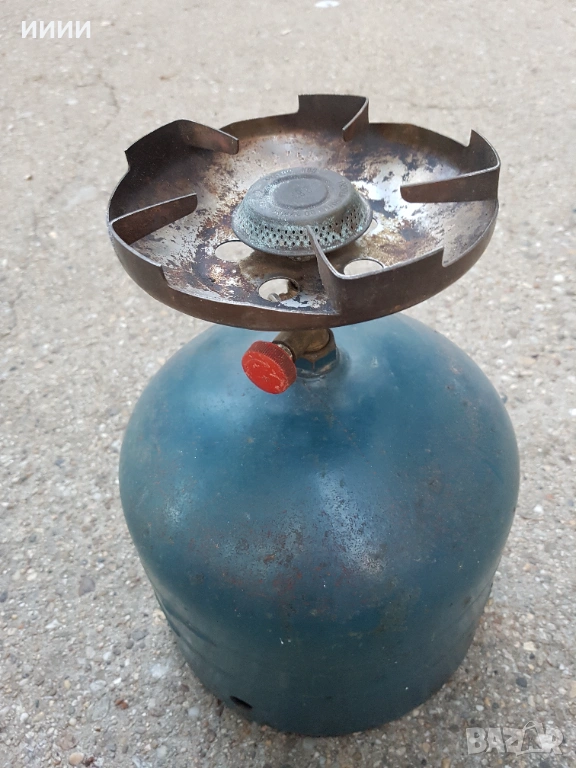 Чешки газов котлон с бутилка 5,1L, снимка 1