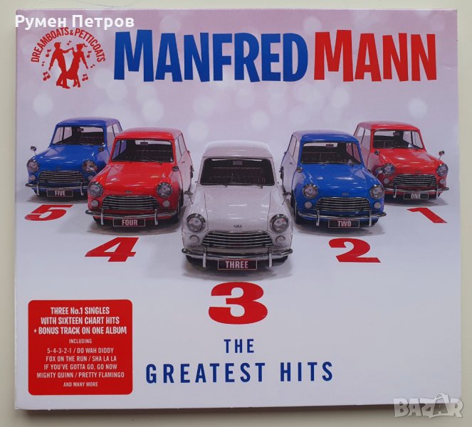 МАНФРЕД МАН - MANFRED MANN - THE GREATEST HITS -5-4-3-2-1 - Special Edition CD 2021, снимка 1