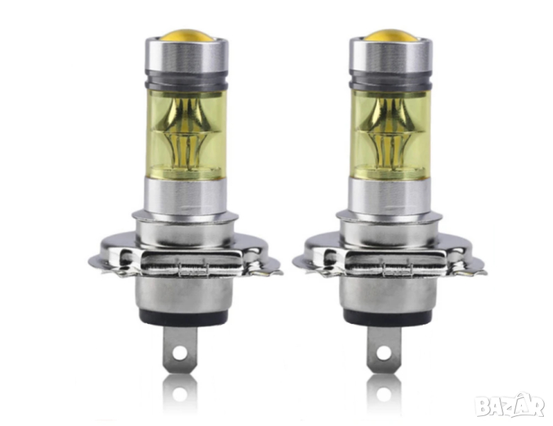 H1 Жълти LED крушки за мъгла, снимка 1