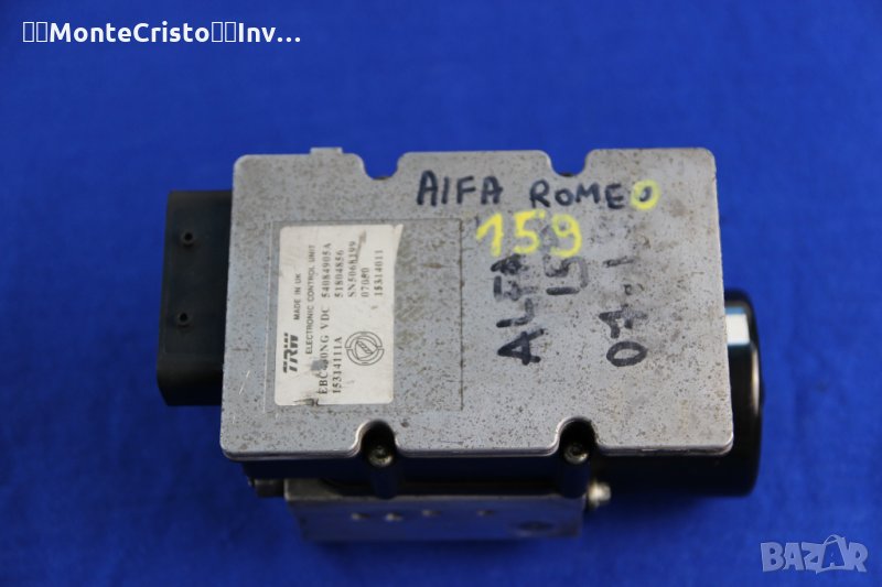 ABS модул Alfa Romeo 159 / 15314111A / 54084905A / EBC430NG VDC / 51804856, снимка 1
