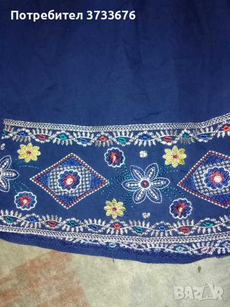 Дамска рокля,с бродерии., снимка 1