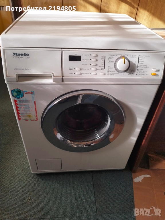 ПЕРАЛНЯ MIELE SOFTTRONIC W441, снимка 1