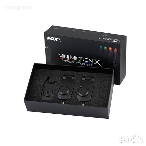 Сигнализатори Fox Mini Micron X 2 rod set, снимка 1