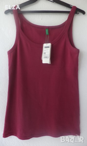 НОВ с етикет потникBenetton  , снимка 1
