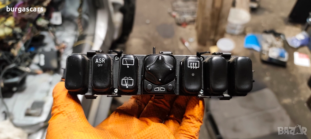 Централен панел бутони 168 820 36 10 Mercedes A160 W168 - 40лв, снимка 1