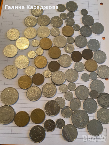 Стари монети от много държави , снимка 1