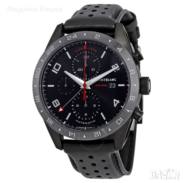 Мъжки часовник MONTBLANC TimeWalker Chrono Auto Black НОВ - 8799.99 лв., снимка 1