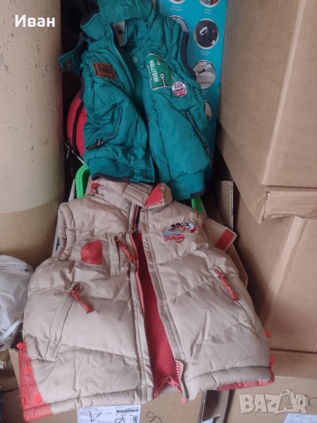 Дебел елек 4-5г+дрехи +якета, снимка 1